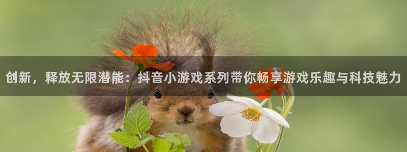 杏鑫平台直属哪个公司：创新，释放无限潜能：抖音小游戏系列带你